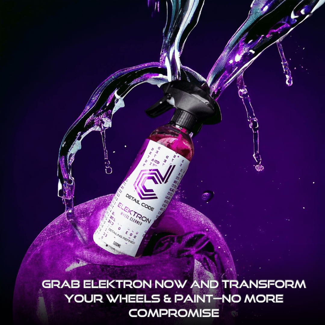 Elektron Colour Changing Wheel Cleaner – Iron Fallout Remover & Safe Wheel Care Solution for Alloy, Painted & Chrome Wheels
