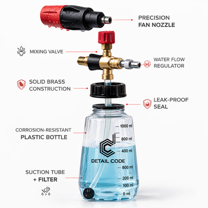 Glacier Wide Mouth Foam Cannon