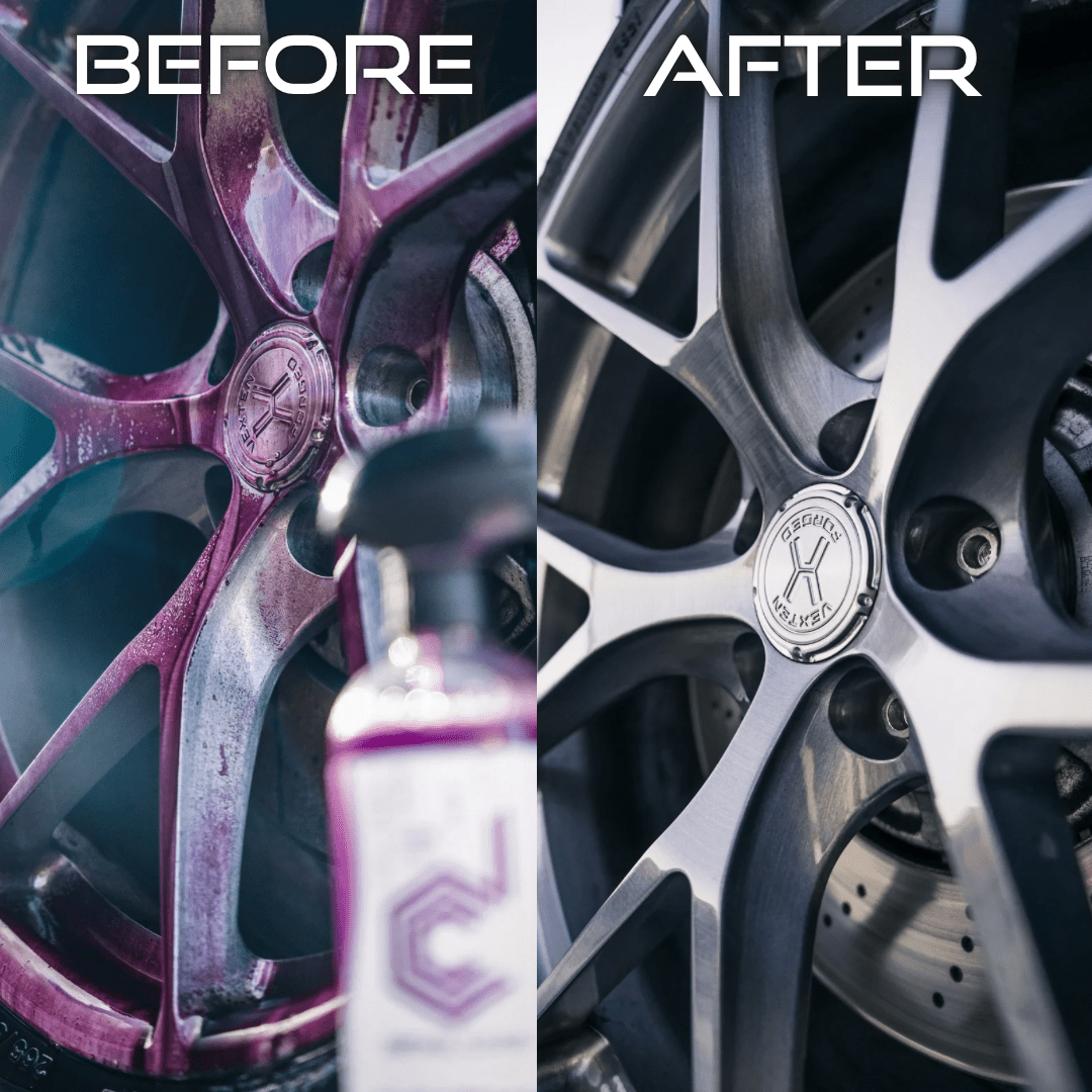 Elektron Colour Changing Wheel Cleaner – Iron Fallout Remover & Safe Wheel Care Solution for Alloy, Painted & Chrome Wheels