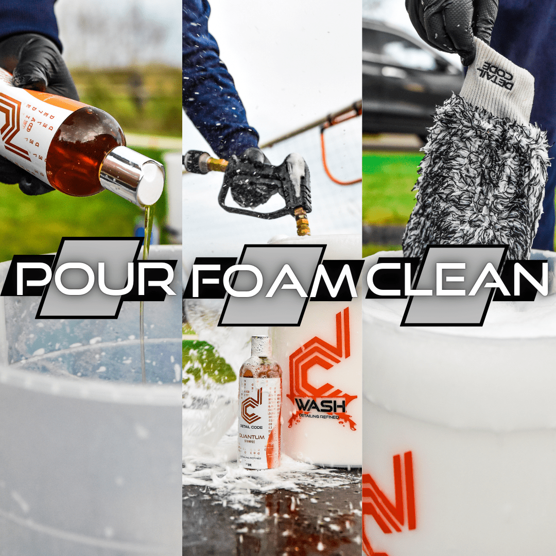 Quantum Car Shampoo – pH-Neutral, High-Lubrication Formula for a Streak-Free, Flawless Car Wash