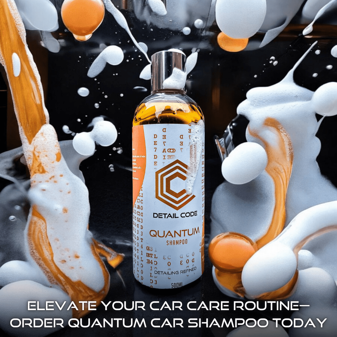 Quantum Car Shampoo – pH-Neutral, High-Lubrication Formula for a Streak-Free, Flawless Car Wash