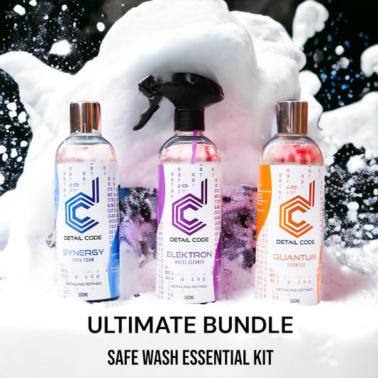 Safe Wash Essentials Kit – pH-Neutral Car Cleaning Bundle for a Streak-Free Shine