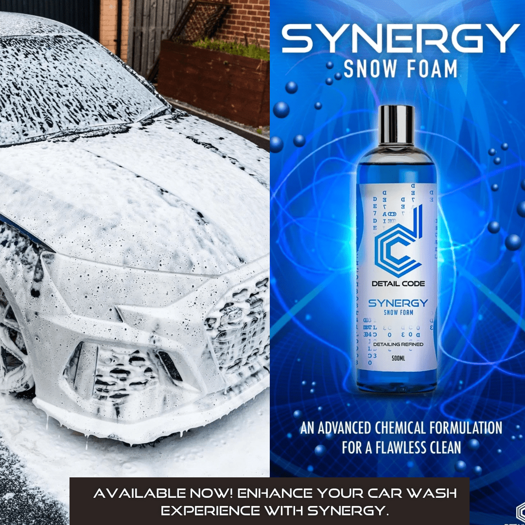 Synergy pH Neutral Snow Foam – High-Performance Car Cleaning Solution for a Scratch-Free, Luxurious Wash
