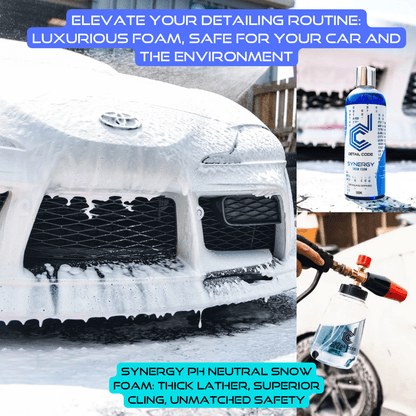 Synergy PH Neutral Snow Foam - High Performance Car Cleaning Solution