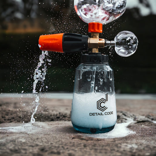 Glacier Wide Mouth Foam Cannon – Professional-Grade Snow Foam Lance for Thick, Streak-Free Car Cleaning