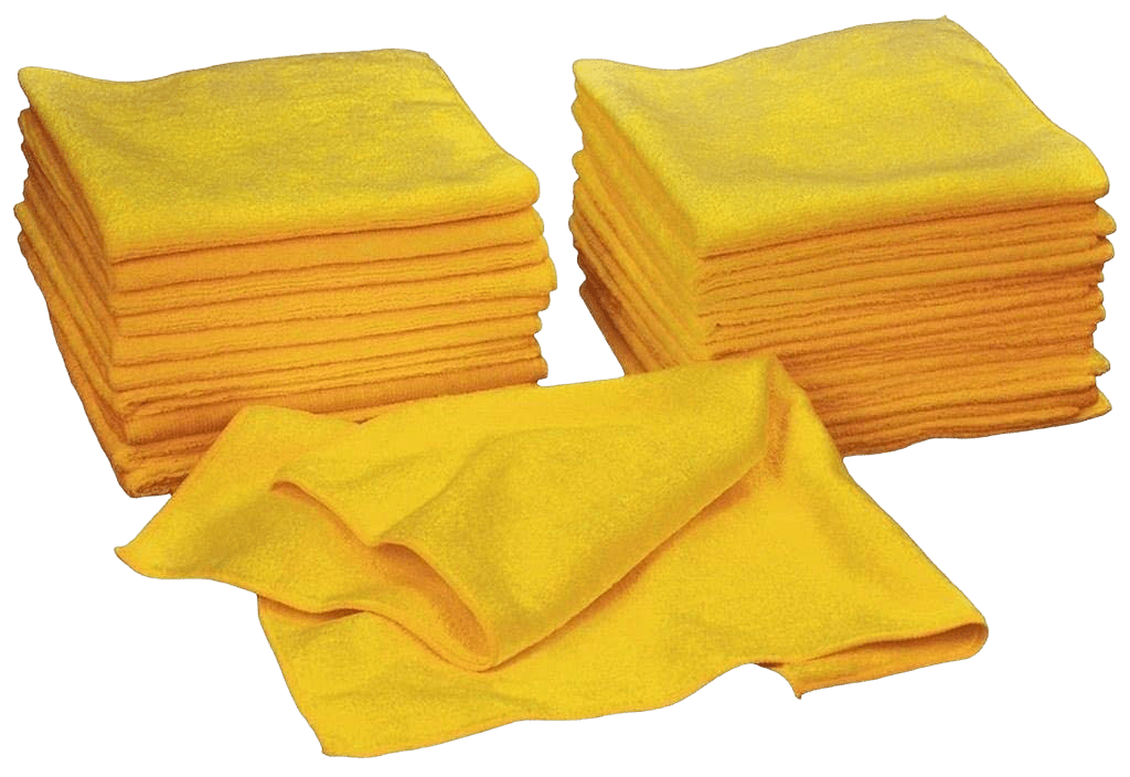 Signature Ultra Plush Microfibre Towels Yellow - Detail Code