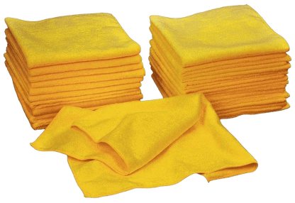 Signature Ultra Plush Microfibre Towels Yellow - Detail Code