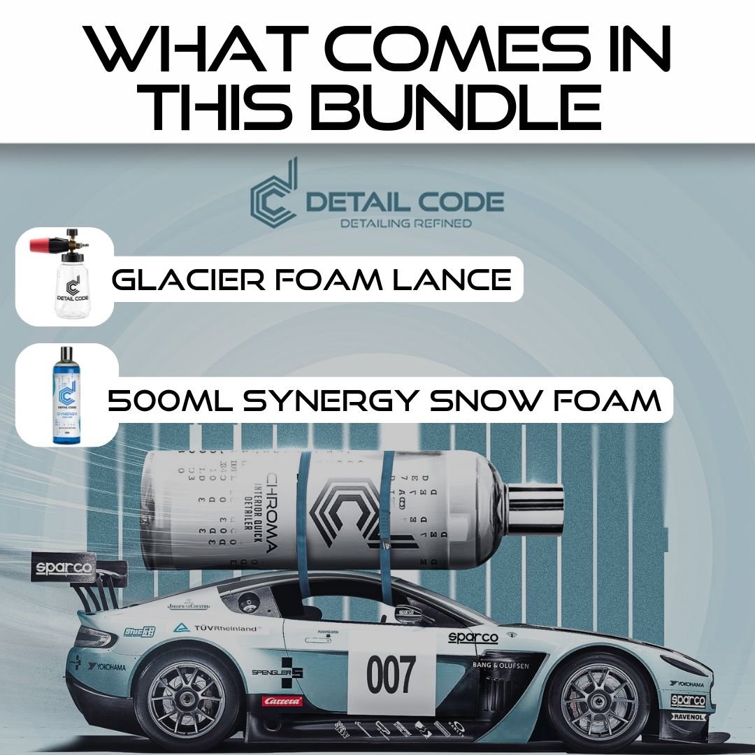 Ultimate Foam Kit – Glacier Foam Lance & Synergy Snow Foam for a Safe, Swirl-Free Pre-Wash